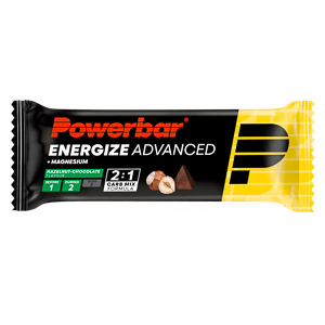 PowerBar Energize Advanced tyčinka 55g Čokoláda oriešky