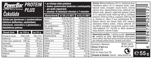 PowerBar ProteinPlus 30% tyčinka 55g Čokoláda