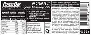 PowerBar ProteinPlus 30% tyčinka 55g Karamel-Vanilka