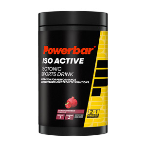 PowerBar IsoActive - izotonický športový nápoj 600g č. ovocie