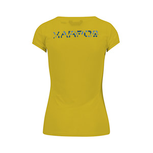 Karpos LOMA dámske tričko Lemon Curry/Adriatic Blue/Corsair