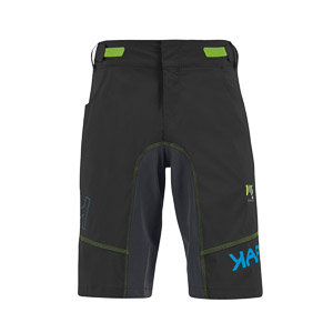 Ballistic Evo Short Black/Ombre Blue/Green Fluo