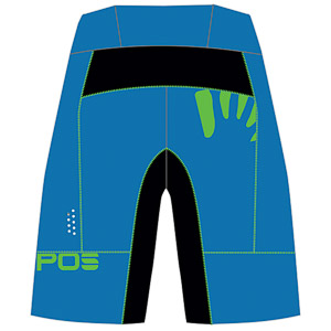 Karpos Ballistic Evo Short Indigo B./Black/Green Fluo