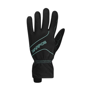 Karpos ALAGNA rukavice Black/Aqua Ski