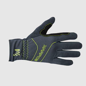 KARPOS ALAGNA GLOVE DARK SLATE/LIME GREEN
