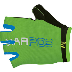 Rapid 1/2 Fingers Glove Apple Green/Indigo Bunting