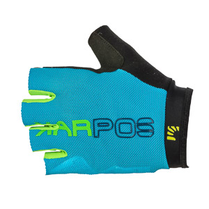 Rapid 1/2 Fingers Gloves Indigo B./Green Fluo