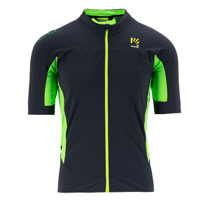 Pralongia Jersey Ombre Blue/Green Fluo