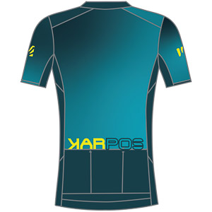 Karpos Jump Jersey Print 2 Enamel B/Refl.Pond/Yel