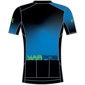 Karpos Jump Jersey Print 2 Indigo B./Black/Green