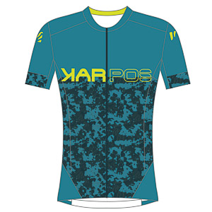 Karpos Jump Jersey Enemal B/Refl.Pond/Yellow Fluo