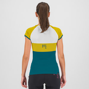 Karpos Moved Evo W Jersey Lemon Curry/White/Corsair