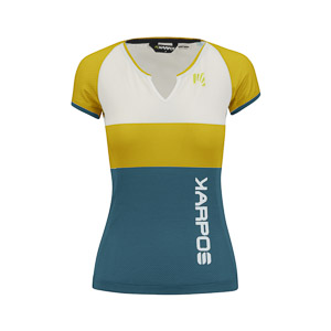 Karpos Moved Evo W Jersey Lemon Curry/White/Corsair