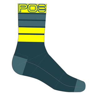 Karpos Verve Sock Refl.Pond/Yellow Fluo/Hydro