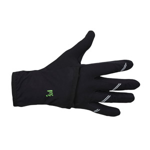 Karpos LAVAREDO rukavice čierne/zelené fluo
