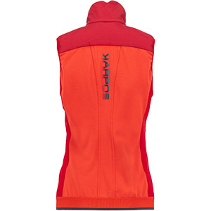 KARPOS ALAGNA PLUS EVO W VEST POINSETTIA/JESTER RED