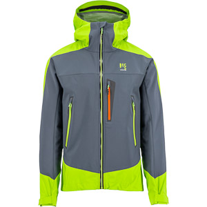 Marmolada Jacket Dark Slate/Lime Green