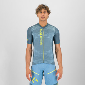 KARPOS GREEN FIRE JERSEY STARGAZER/PRIMROSE