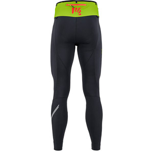 KARPOS LAVAREDO WINTER TIGHT BLACK/LIME GREEN/ GRENADINE