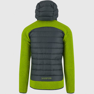 KARPOS MARMAROLE TECH JACKET DARK SLATE/LIME GREEN