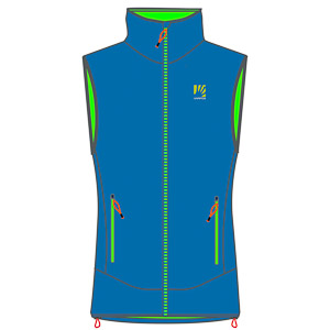 Karpos K-Performance Hybrid Vest Indigo B/Jasmine Green