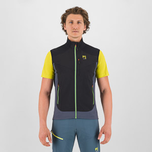 Karpos Lede Vest Black/Ombre Blue/Jasmine Green