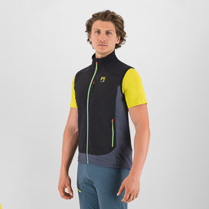 Karpos Lede Vest Black/Ombre Blue/Jasmine Green