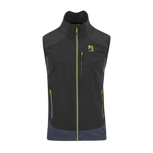 Karpos Lede Vest Black/Ombre Blue/Jasmine Green