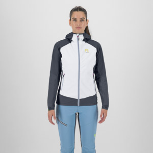 KARPOS LEDE W JACKET BRIGHT WHITE/OMBRE BLUE