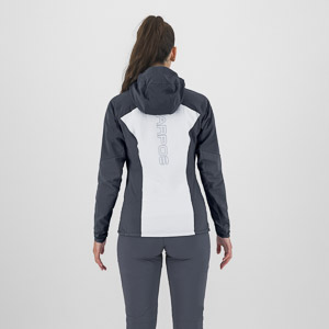 KARPOS LEDE W JACKET BRIGHT WHITE/OMBRE BLUE