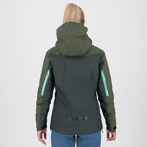 Karpos Midi Shell W Jacket Black Sand/Thyme