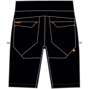 Karpos Castegner Light Jeans Bermuda Black