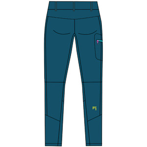 Karpos Cadini W Pant Ombre Blue