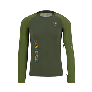 Karpos LAVAREDO dres s dlhým rukávom rifle green/cedar green