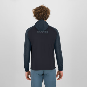 KARPOS AMBRIZZOLA FULL-ZIP HOODIE VULCAN/DARK SLATE