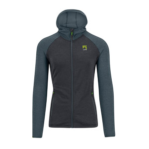 KARPOS AMBRIZZOLA FULL-ZIP HOODIE VULCAN/DARK SLATE