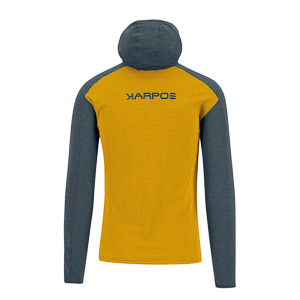 KARPOS AMBRIZZOLA FULL-ZIP HOODIE SUNSET/DARK SLATE