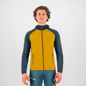 KARPOS AMBRIZZOLA FULL-ZIP HOODIE SUNSET/DARK SLATE