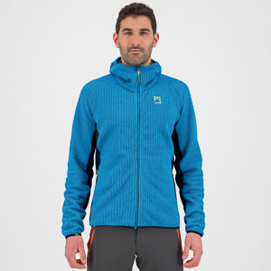 Karpos Rocchetta Hoodie Fleece Diva Blue/Midnight