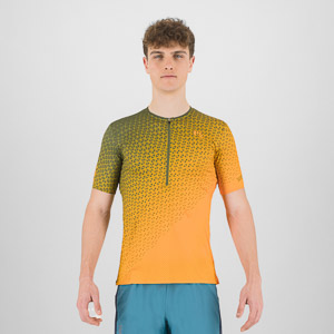 KARPOS LAVAREDO ULTRA TECH JERSEY RADIANT/RIFLE GREEN