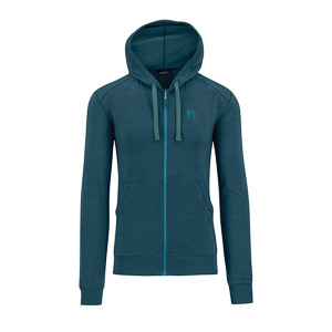 KARPOS COPPOLO MERINO FULL ZIP HOODIE STARGAZER/NIAGARA