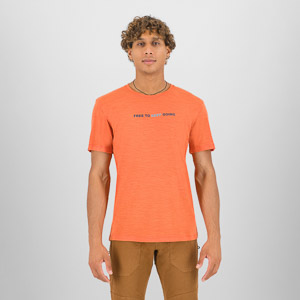 KARPOS COPPOLO MERINO T-SHIRT SPICY ORANGE