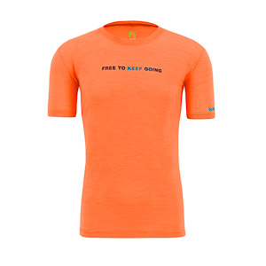 KARPOS COPPOLO MERINO T-SHIRT SPICY ORANGE