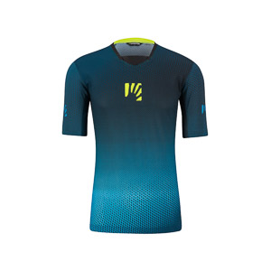 Val Di Dentro Tee Black/ Enamel Blue/Yellow Fluo