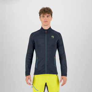 KARPOS POMEDES EVO FULL-ZIP FLEECE OUTER SPACE