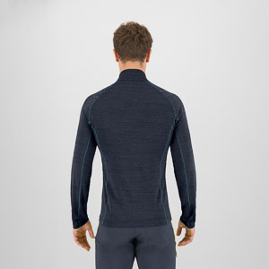 KARPOS POMEDES EVO FULL-ZIP FLEECE OUTER SPACE