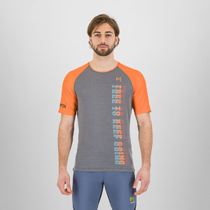 KARPOS MOVED EVO JERSEY OUTER SPACE/SCARLET IBIS