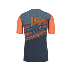 KARPOS CRODA ROSSA EVO JERSEY OUTER SPACE/SCARLET IBIS