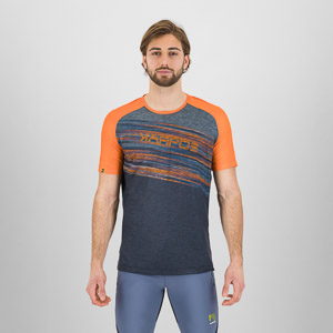 KARPOS CRODA ROSSA EVO JERSEY OUTER SPACE/SCARLET IBIS