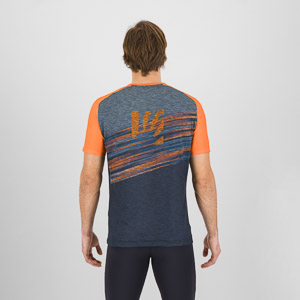 KARPOS CRODA ROSSA EVO JERSEY OUTER SPACE/SCARLET IBIS